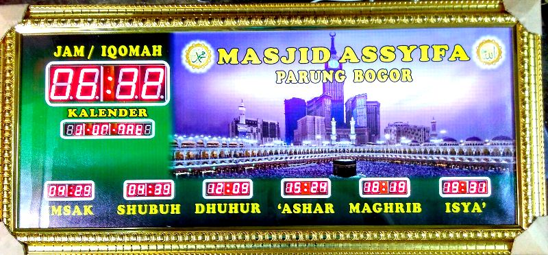 Jadwal Sholat Digital Ke Masjid Assyifa Parung Kota Bogor