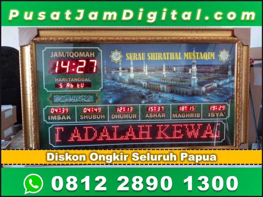 √ Jam Digital Masjid Di Aimas Wa 0812 2890 1300 Diskon Ongkir 9617