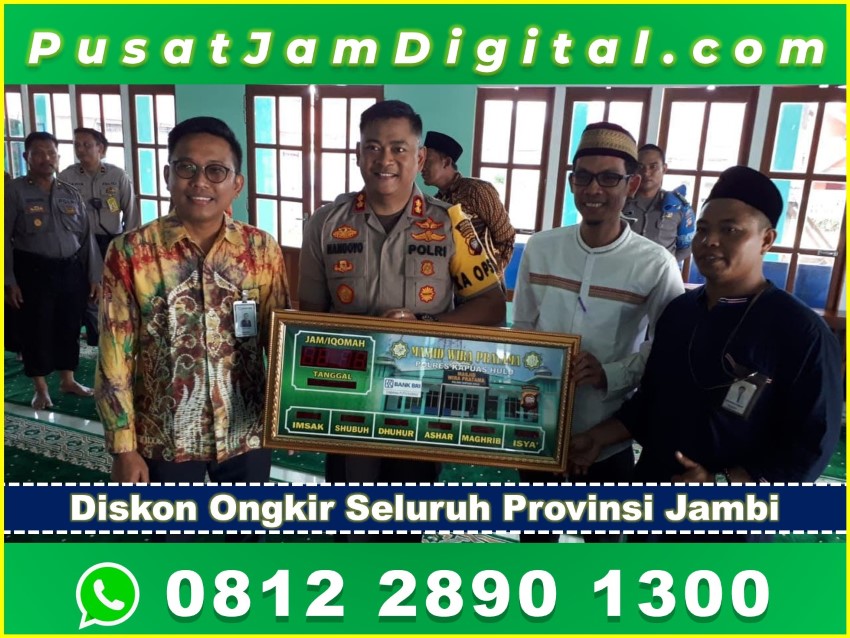 Jual Jadwal Sholat Digital di Batang Hari